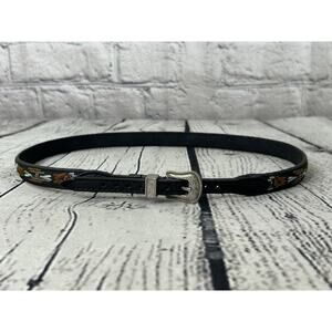 Southwest Style Western Women’s /Youth's Belt XS Thin Leather 26” Cowgirl